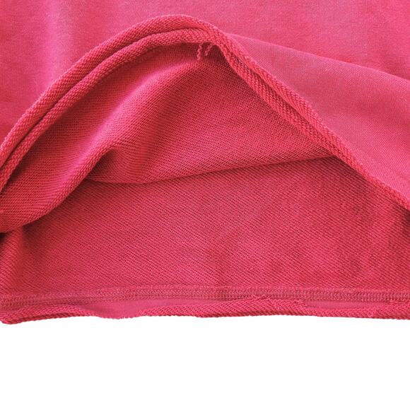 TRUCE Girl's Dark Red Terry Cotton Tom & Jerry Crop Hoodie Big Kids Size L / 14 - Picture 6 of 6